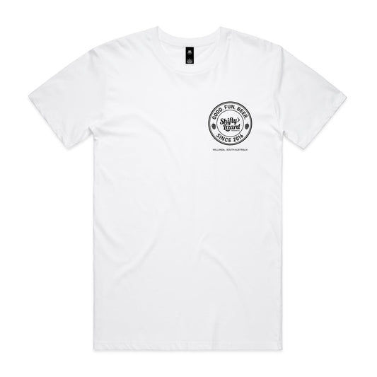 Shifty Hipster T-shirt - White