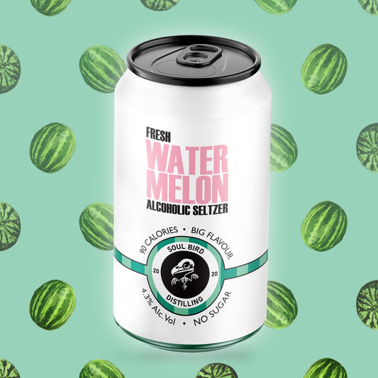Soul Bird - Alcoholic Seltzer - Fresh Watermelon