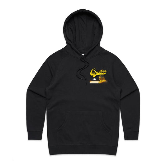Cracker Tinny Ladies Hoodie