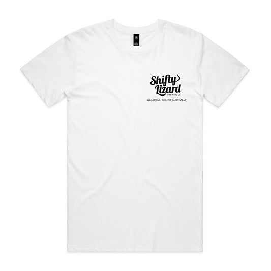 Shifty Plain T-Shirt white