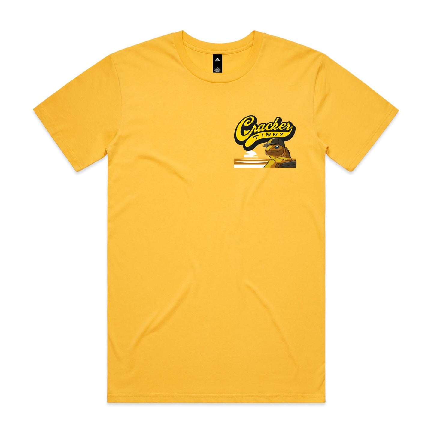 Cracker Tinny T-shirt Black or Yellow