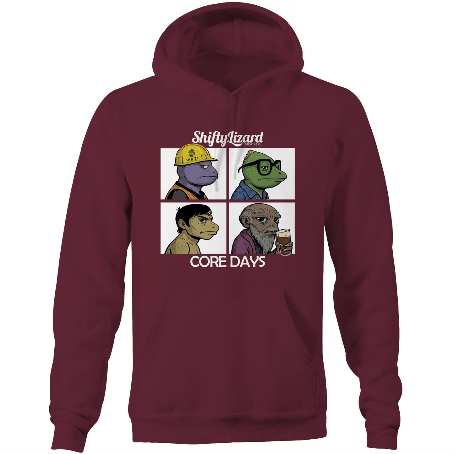 Core Days - AS Colour Stencil - Pocket Hoodie Sweatshirt