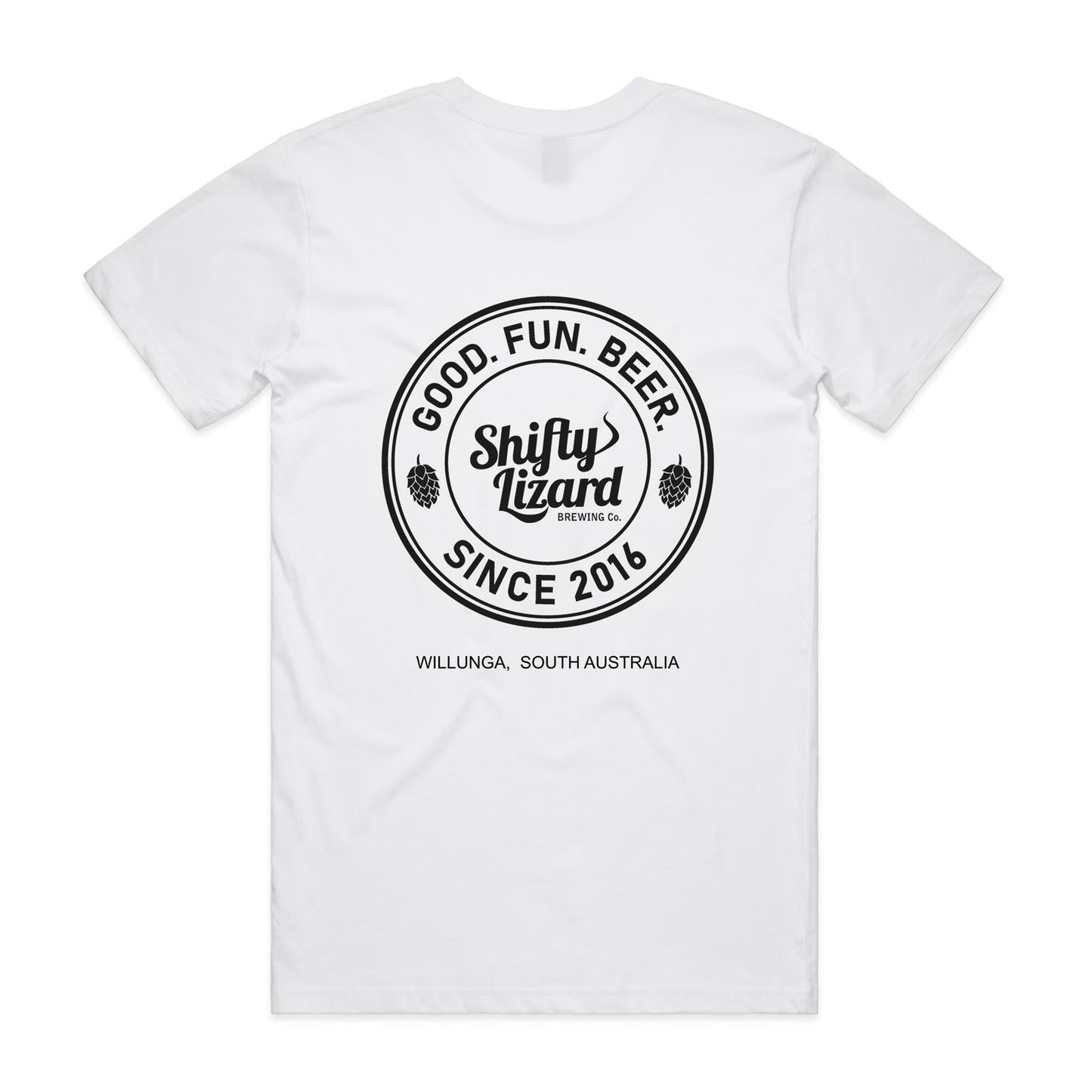 Shifty Hipster T-shirt - White