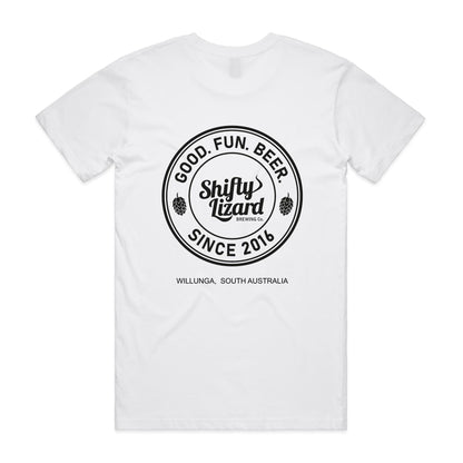 Shifty Hipster T-shirt - White