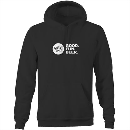 Good Fun Beer - AS Colour Stencil - Pocket Hoodie Sweatshirt
