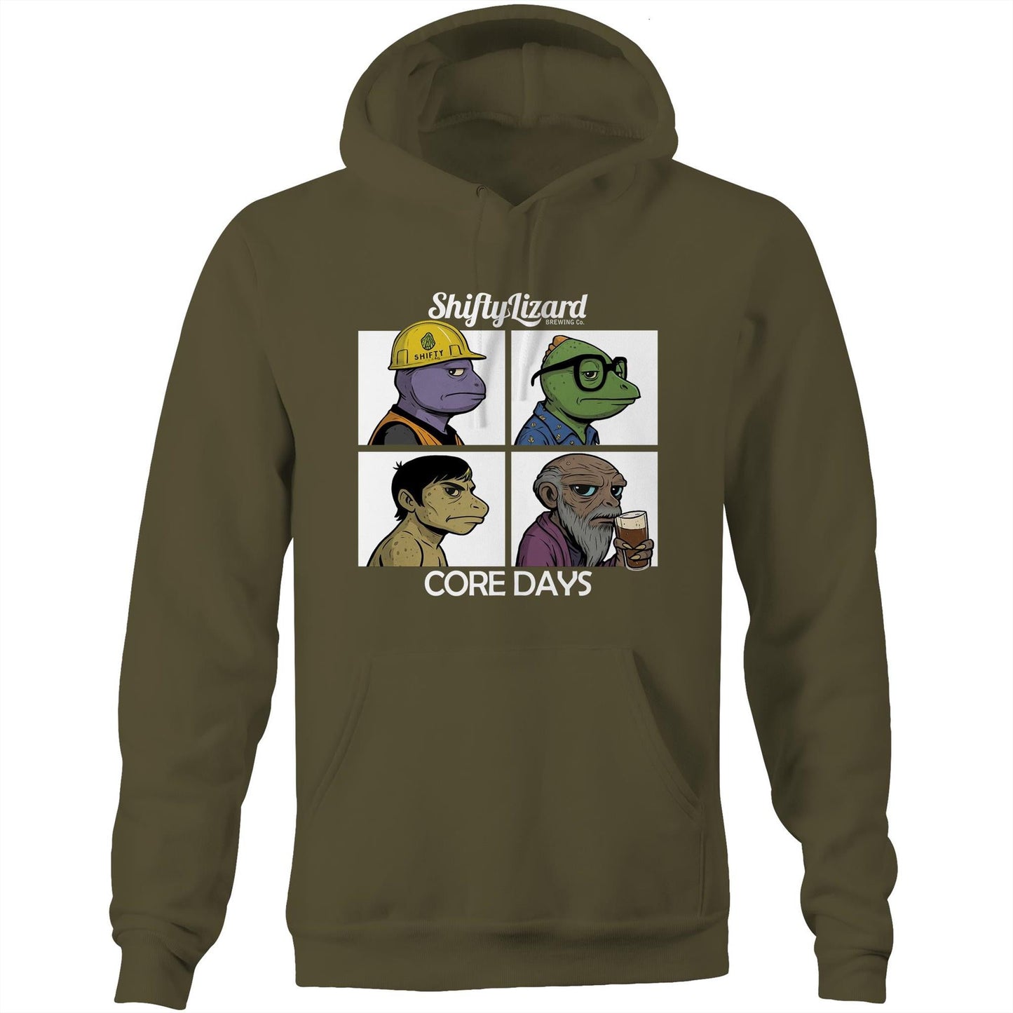 Core Days - AS Colour Stencil - Pocket Hoodie Sweatshirt