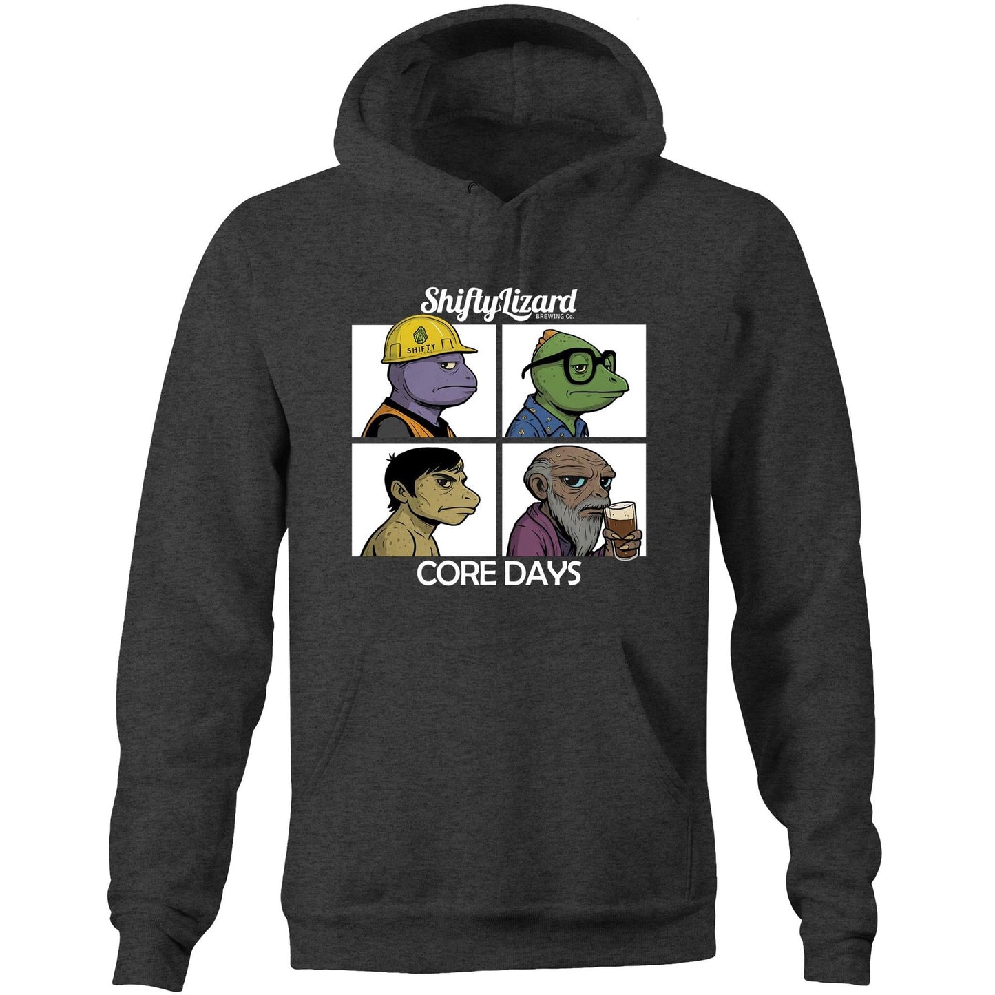 Core Days - AS Colour Stencil - Pocket Hoodie Sweatshirt