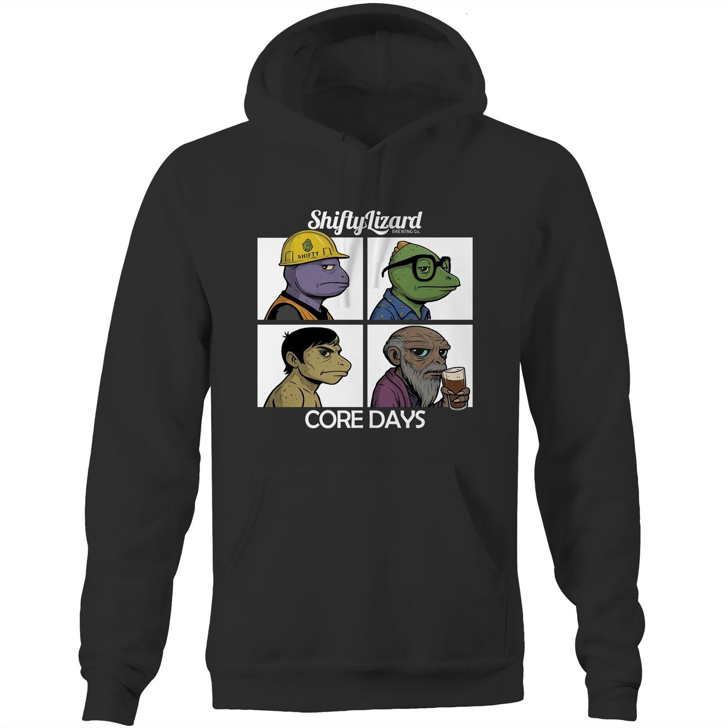 Core Days - AS Colour Stencil - Pocket Hoodie Sweatshirt